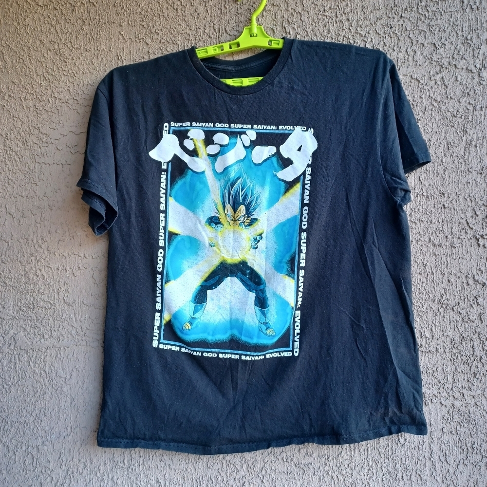 Super Saiyan Son Goku Dragon Ball Z  Super Saiyan God Evolved Men Shirt Size XL